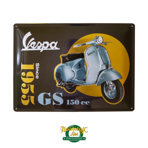 Nostalgic Art - Метална табела с Vespa GS150cc 1